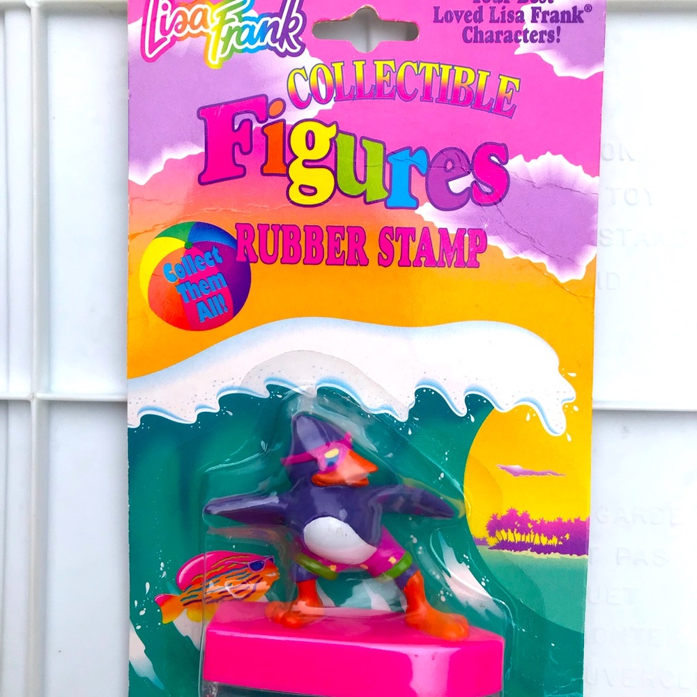 Authentic 90s LISA FRANK Stamp